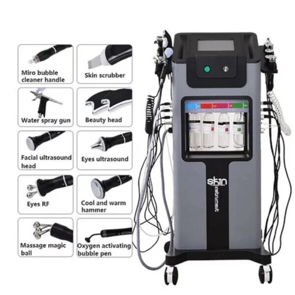 Fully Automatic 10 in 1 HydraFacial machine, For Parlour